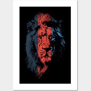 Lion Posters and Art